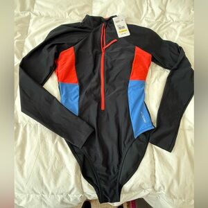 NWT SPEEDO DRAGON FIRE Olympics one piece swimsuit